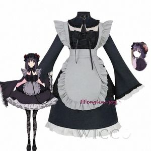 Anime My Dr Darling Marin Kitagawa Costume cosplay Cameriera Dr Halen Costume di Natale Kitagawa Marin Kuroe Shizuku Set B5Qd #