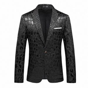 2022 New Autumn And Winter Pure Color Blazers Casual Suit Men's Korean Style Slim Trend Small Suit Jacket Spring And Autumn Tide p39q#