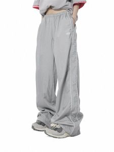 Deeptown Y2K GORPCORE GREA TRACK PANTS WOMEN STREETWEAR HIP HIP HIP HIP HIP HIP HOP BLUE SPORTSズボン