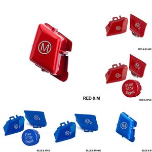 Atualizar novo M1m2 mais recente para M3 M4 F80 F82 F83 3series E90 E92 Volante M1 M2 Botões Botão de interruptor de modo Vermelho Amarelo Acessórios modificados