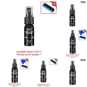 Uppgradera Ny bilpoleringsagent Scratch Remover Reparation Vätskeljus Renewal Polish and Maintenance Liquid Kit Auto Accessories