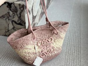 Дизайнерская соломенная корзина, модная сумка ручной работы, пляжная сумка через плечо, летняя женская сумка, тканая сумка, кошелек a14