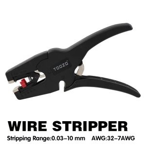 Draaigereedschap Wire Stripper Tool Stripping Pliers Automatic 0.0810mm 327awg Cutter Cable Scissors D3 Multitool Adjustable Precision