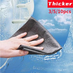Brushes Thicker Magic Cleaning Cloth No Watermark Rag Microfiber Window Glass Wiping Kitchen Towel Wash Reusable Dried Magic Bayeta