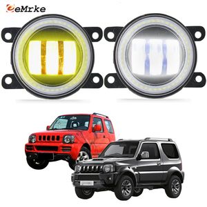 Eemrke LED Sis Fark Montajı 30W/ 40W Suzuki Jimny SN FJ JB43 2005-2018 Açık lens Angel Gözleri