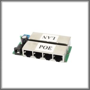 4 LAN+4 POE (8 LAN+8 POE) Portlar Pasif Adaptör Pin Gücü Ethernet POE Modülü Enjektör DC 9-48V IP Kamera POE S3 S4