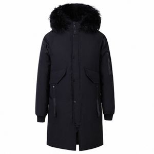 Fi Snow Wear Lg Parka Uomo Cappotto Vintage Con cappuccio Streetwear Inverno imbottito Casual Caldo Piumino Cappotto Maschile Outwear m0xU #