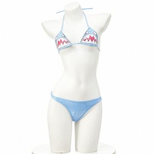 Anilv Pool Parry Anime Comics Girl Bikini Swimsuit Women