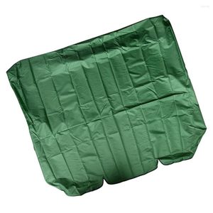 Sandalye su geçirmez yeşil 3 kişilik bahçe salıncak veranda tezgahı yastık kapağı 190t polyester tafta açık hava için uygun
