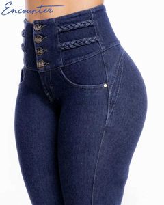 Women's Jeans Sexy y2k Slim Thin Leg Elastic Shaping Butt Lifting Skinny Womens Jeans Trendy Travel Denim Pants Oversize Trousers 24328