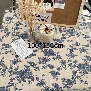 NEW Simple Postoral Tablecloth Plain Tassel Tablecloth Table Cloth Cotton Linen Tablecloth Cover Towel BBQ Table Cover