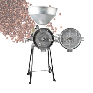 Högeffekt elektrisk foderkvarn Våt och torr spannmål Grinder majskorn Ris Kaffe Vete Mjölkvarn malningsmaskin