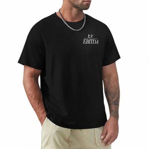 valor empresarial acima do EBITDA Camiseta meninos brancos tops camisetas masculinas simples h2gy#