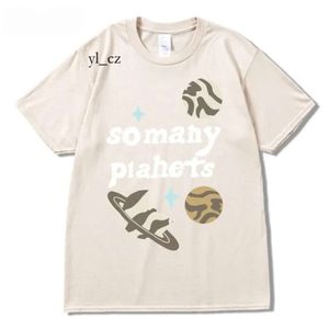 Camicie Broken Planet Magliette da uomo Break Planet Market T-shirt So Many Planets Streetwear Harajuku Taglie forti Estate Manica corta in cotone sciolto 3266