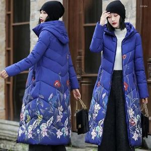 Женские куртки, корейская куртка, женские зимние X-длинные парки, однотонные с капюшоном, утепленные, женские, зимние, пальто, свободная одежда с подкладкой