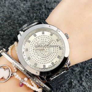 Relógios de marca de moda para mulheres meninas estilo cristal aço banda de metal relógio de pulso de quartzo p21