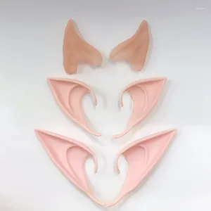 Party Decoration Fairy Pixie Elf Ears Cosplay Soft Pointed Tips Anime Dress Up Costume Masquerade Accessories Vampire Easter