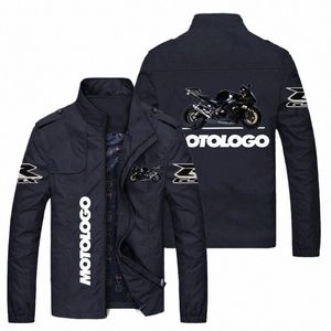 Frühling und Herbst Qualität Männer Motorradjacke Modell Auto Druckjacke Windjacke FI Motorradjacke Harajuku Street J o7pa #