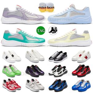 Famoso America Cup Sneakers Borracha Sapatos Casuais Mocassins Dhgates Love Low Soft Sports Prad Praaddas Advanced Sense Platform Hiking Shoe Running Shoe Flat Trainers