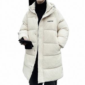 L-xxxxl Mid LG Puffer kurtka Mężczyźni jesienne zimowe kurtki parka z kapturem mężczyzn Cott pdded ciepłe płaszcze tkanki losowe dopasowanie 58LM#