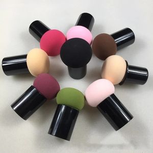 1 stücke Pilz kopf pulver pulver Schwamm luftkissen trockenen und nassen BB creme fundament Make-Up-tool kürbis puderquaste