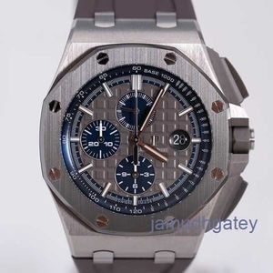 Exclusivo AP Wristwatch Epic Royal Oak Offshore 26400IO Mens relógio Código de tempo Código automático Swiss Swiss Famous Watch Sports Clock de luxo Diâmetro