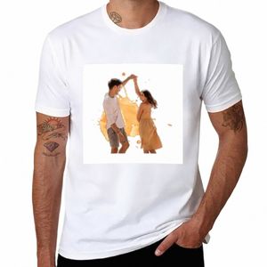 J ve Gabriel Cte T-Shirt büyük boyutlu gümrük tees grafikler düz beyaz tişörtler erkekler R9ve#