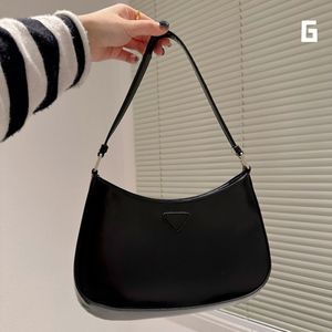 حقيبة Cleo Hobo Bag Womens مصممين حقائب يد Sacoche Pochette Luxury Leather Counter Bag Bag Lady Underarm Black Messenger VIN224R