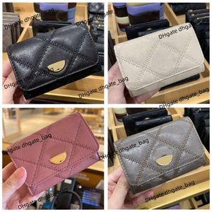 Designer wallet New Womens Bag Willa Flip Card Half Fold Short wallet Multi Functional Genuine Leather Key pocket coin purse wallet high