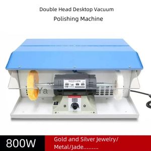 Bangles 110V/220V Polishing Hine com coletor de poeira 800W Polishing Motor Motor Bench Polisher Polhoner Polhoner Hine Hine