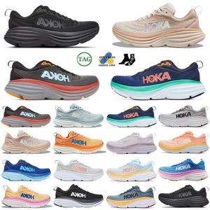 2024 HOKKA CLIFTOON 9 Buty do biegania Kobiety Mens Hokkas Boondi 8 Cliftoons Treners Sports Triple White Cyclamen Sweet Lila oon Cloud Runners