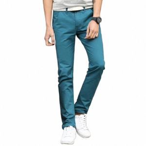 Pantaloni dritti da uomo Pantaloni da lavoro casual a figura intera Pantaloni 2023 Pantaloni casual Tinta unita Lg Tasche Pantaloni casual da uomo U8bM #