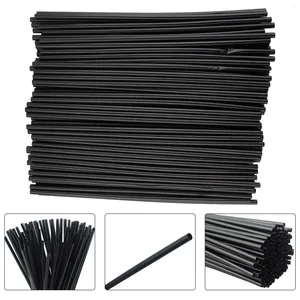 Disposable Cups Straws Home Party Supplies Plastic Tubes 100pcs 260mm Bubble Tea Drinking Dessert/milkshake Bars Brand