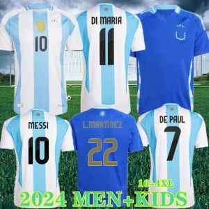 2024 25 Preference Maglie da calcio di allenamento 10 Messis 1986 Maradona 20 21 22 23 Dybala Aguero Celso Martinez Shorts Shorts da calcio