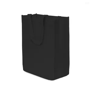 Borse portaoggetti 12 pezzi Confezione regalo per eventi Borsa per la spesa riutilizzabile Eco friendly Portatile pieghevole presente Borsa per la spesa con manico