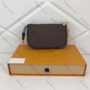 2023 Neue Mode M58009 M40712 Damen Umhängetasche Mini-Einkaufstasche Pochette Umschlag Umhängetaschen Münzgeldbörse Sachen Handtaschen Hobo Luxurys Designer Herren Clutch Messenger