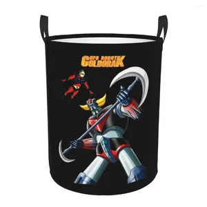 Wäschesäcke, UFO-Roboter, Goldrake, großer Kleidungsaufbewahrungskorb, Grendizer, Anime, Manga, Spielzeugbehälter, Organizer für Jungen und Mädchen