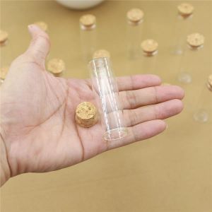 Jars 24pieces 22*70mm 15ml Corks Vial Glass Bottles Test Tube Stopper Mini Spice Bottles Container Small DIY Jars Tiny Bottles glass