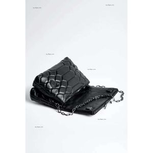 Zadig Voltaire Bag Pochette Rock Swing Your Wings Zv Womens Tote torebka projektant ramię