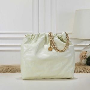 Новая женская сумка Lingge, сумка-ведро, комплект из двух предметов, горизонтальный стиль, квадратная сумка с открытым карманом и цепочкой на одно плечо, женская сумка-мессенджер