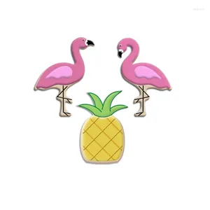 Baking Moulds Flamingo Pineapple Coconut Tree Stainless Steel Cake Cookie Bakeware Mould Fondant Cutters Biscuit Mold DIY