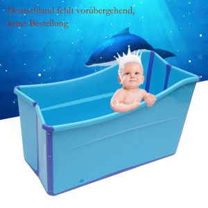 Bathtubs Portable Folding Bathtub Adult Kid Spa Sauna Bath Rectangle Bucket Water Tub