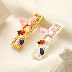 Brand 18K Gold Plated Designer Brooch Butterfly Brooches Suit Pins for Women Jewelry Accessories Wedding Party Gift