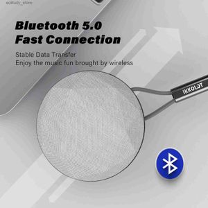 Портативные колонки Колонки ITS01 Беспроводная Bluetooth-колонка Портативная спортивная аудиоколонка на открытом воздухе Мини-звуковая коробка размером с ладонь для телефона Компьютер ПК Ноутбук Q240328