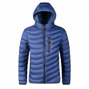 2023 Autumn Winter Men's Hooded Parkas jacka kappa män varmt utkläder casiker klassisk vintage hatt avtagbar varm huva parkas män h85a#