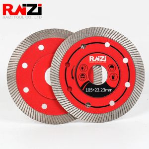 Zaagbladen Raizi Ultra Compact Surface Saw Blade For Porcelain Ceramic Tile Marble Granite 105/110mm Dry/Wet Cutting Angle Grinder Disc