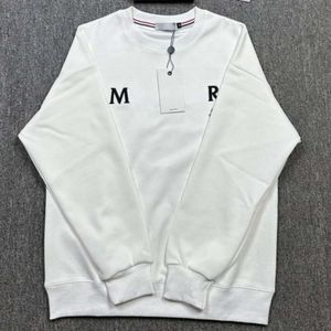 men hoodie designer sweater fashion letter print embroidered sweatshirts mens womens round neck long sleeve t shirt two Color