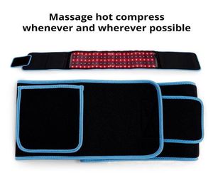 Slimming Waist Belts Red Light Infrared Therapy Belt Pain Relief LLLT Lipolysis Body Shaping Sculpting 660nm 850nm Lipo 4592565