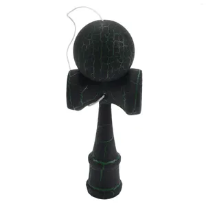 Bowls Wooden Crack Paint Kendama Toys Sword Ball Professional Toy Skillful Juggling Game For Children