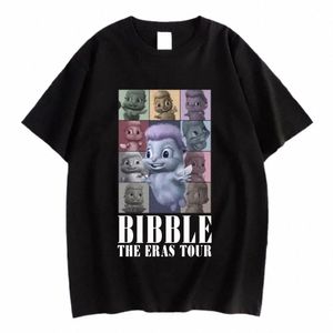 لطيف Bibble the Eras Tour tird Men Women's Gealthetic عالية الجودة من القمصان الصيفية ذات الأكمام القصيرة ذات الأكمام القصيرة القصيرة.